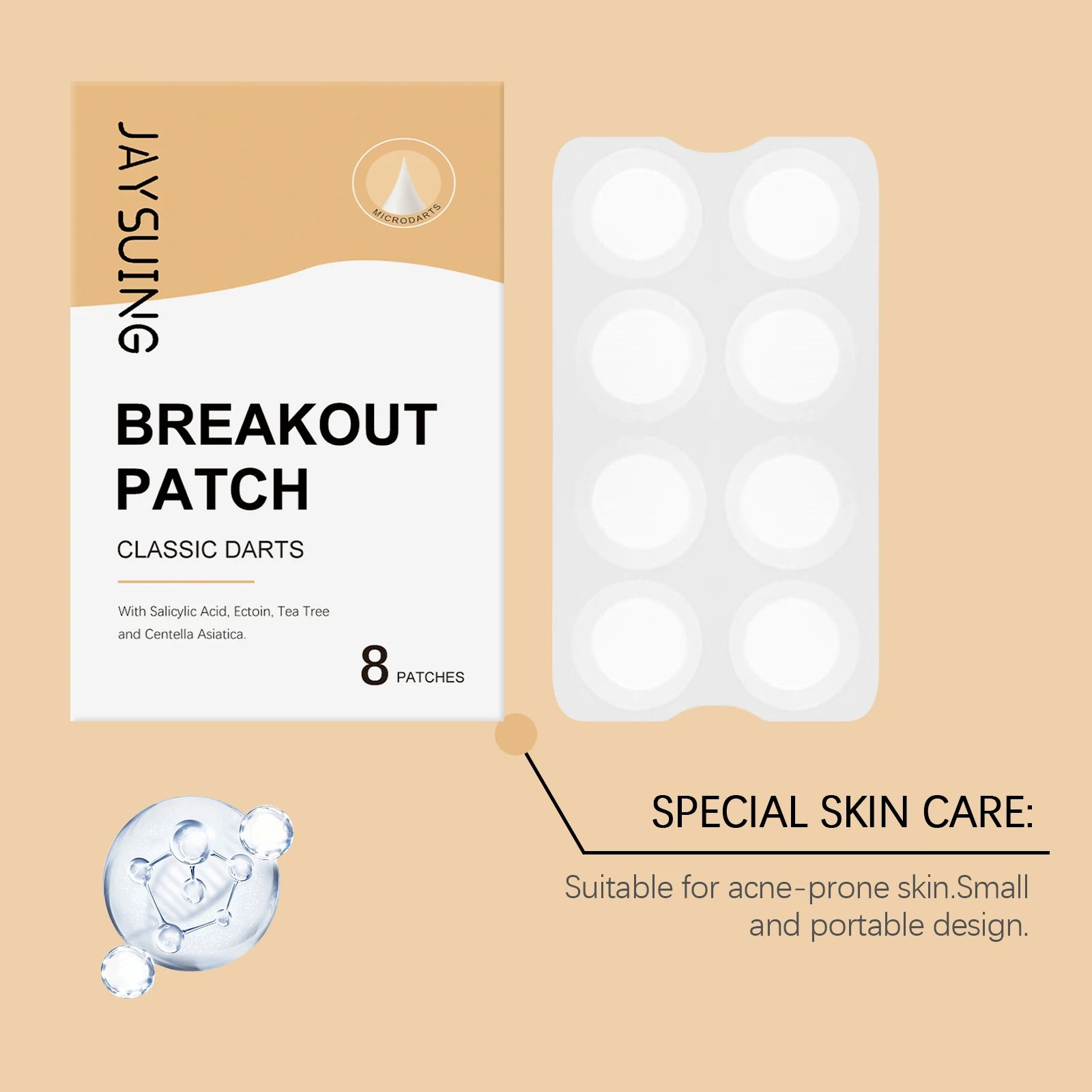 Patches anti-acné – Action ciblée pour peaux jeunes & à problèmes