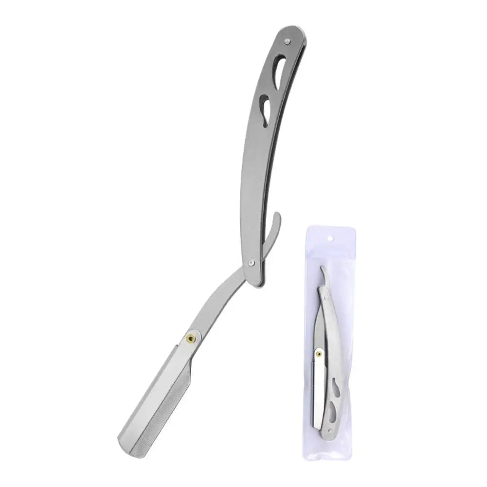 Barbershop Men's Shaver Straight Edge Barber Razor Knives Manual Beard Shaving And Care Replaceable Blades Shavette