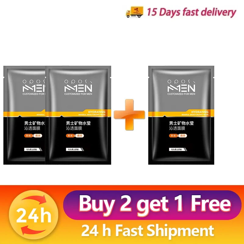 Masque soin homme – Nettoyage profond, pores resserrés & peau maîtrisée