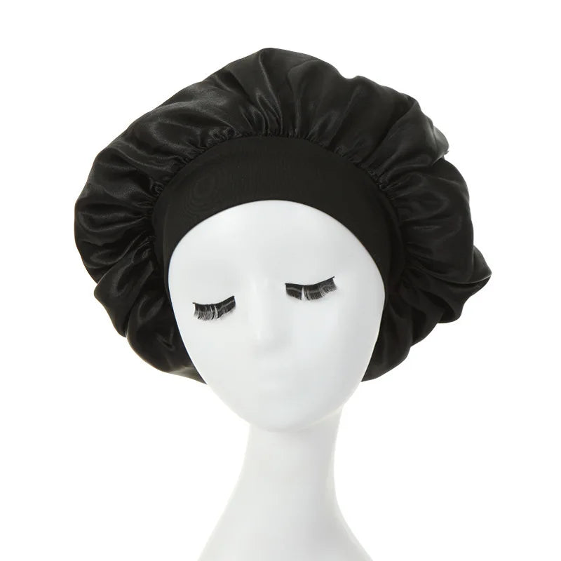 Bonnet en satin – Unisexe, essentiel pour protéger les cheveux