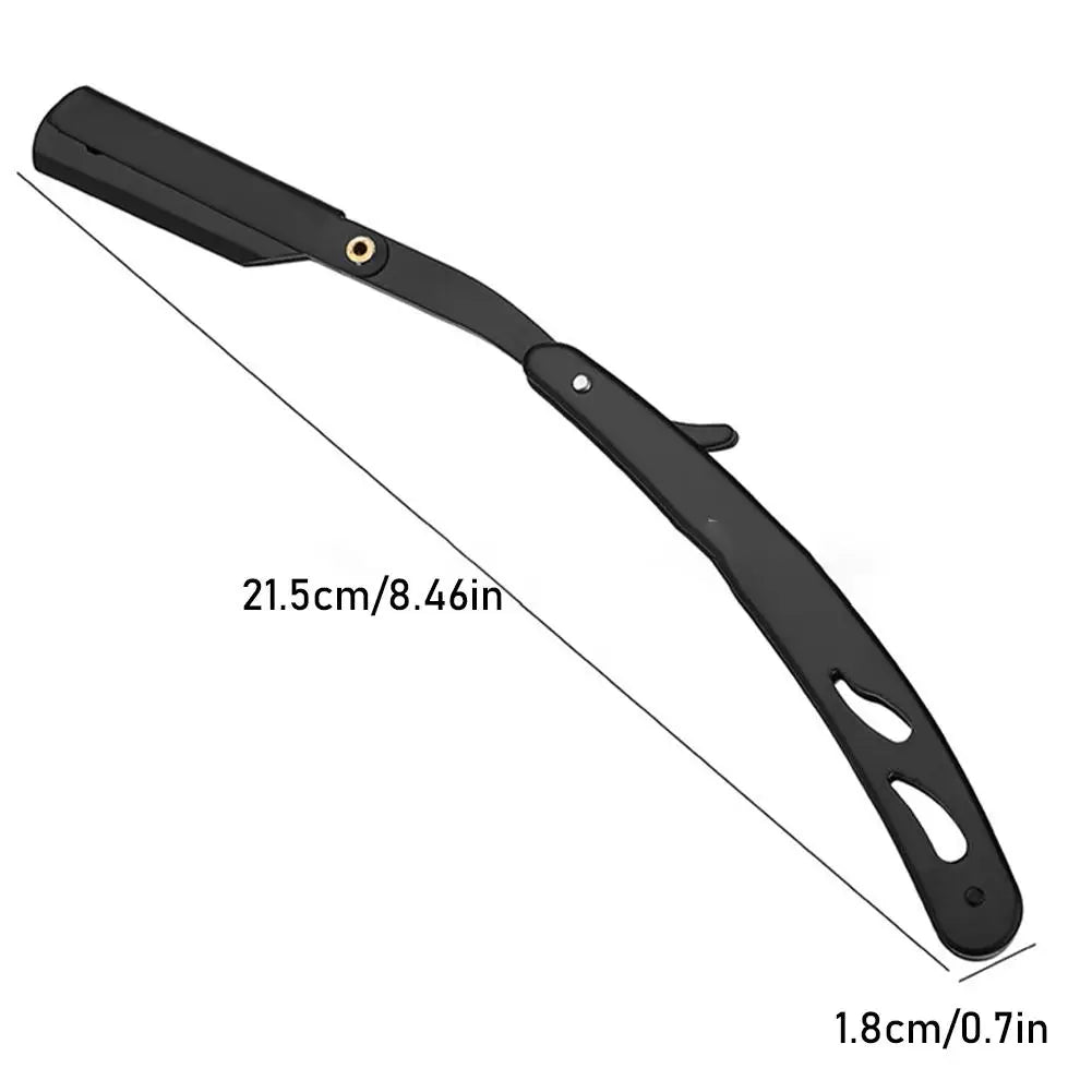 Barbershop Men's Shaver Straight Edge Barber Razor Knives Manual Beard Shaving And Care Replaceable Blades Shavette