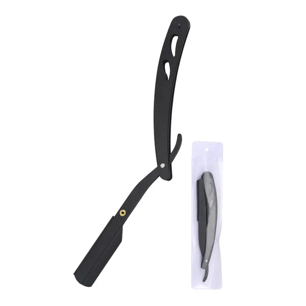 Barbershop Men's Shaver Straight Edge Barber Razor Knives Manual Beard Shaving And Care Replaceable Blades Shavette