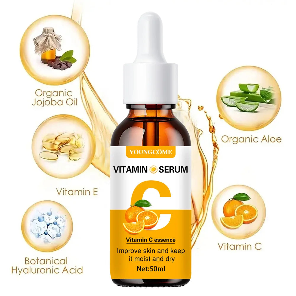 Sérum Vitamine C & Rétinol – Hydratation, éclat & peau lissée