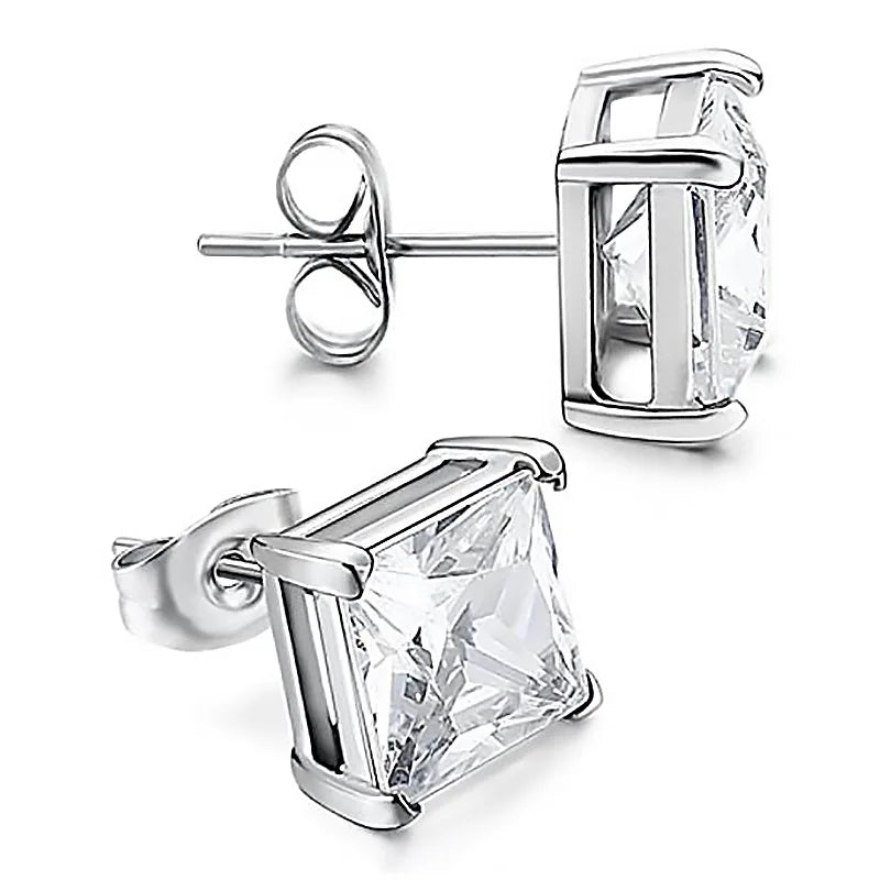 Boucles d’oreilles soignées – Modèle entrée de prix effet brillant