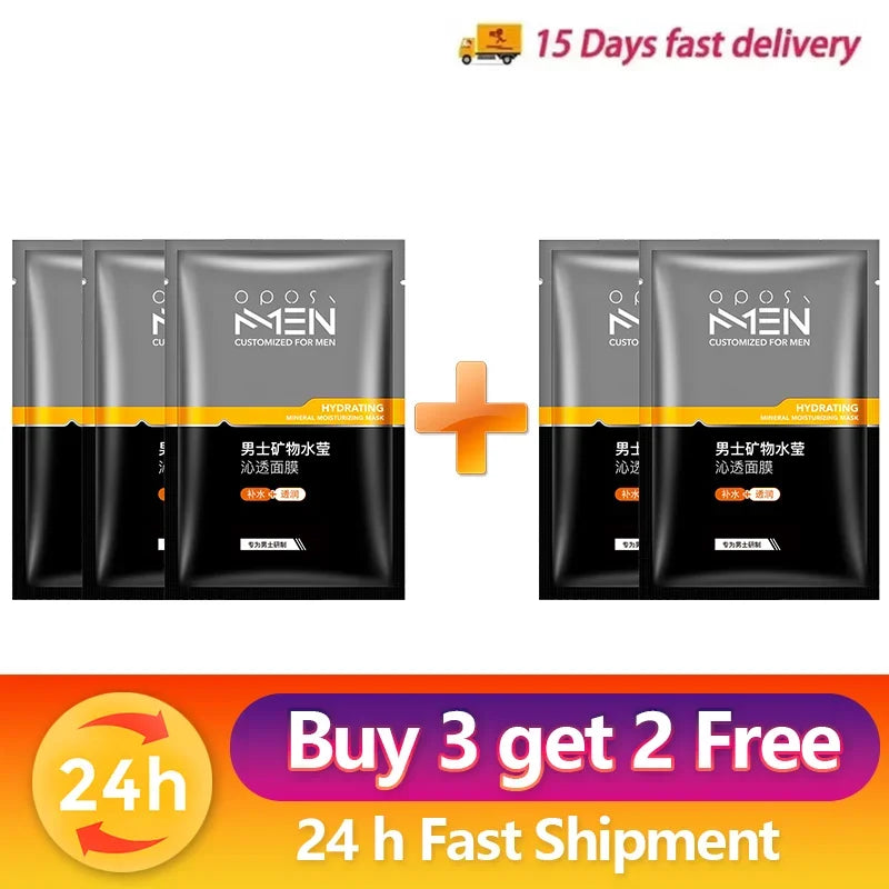 Masque soin homme – Nettoyage profond, pores resserrés & peau maîtrisée
